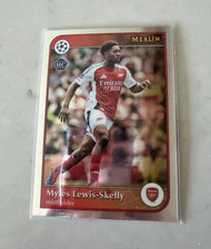 Topps 2024-25 Merlin UEFA Myles Lewis-Skelly Arsenal Rookie Card #49. rookie card picture