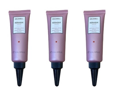 GOLDWELL KERASILK Color Finishing Cream Serum 0.7 fl oz (Pack of 3)