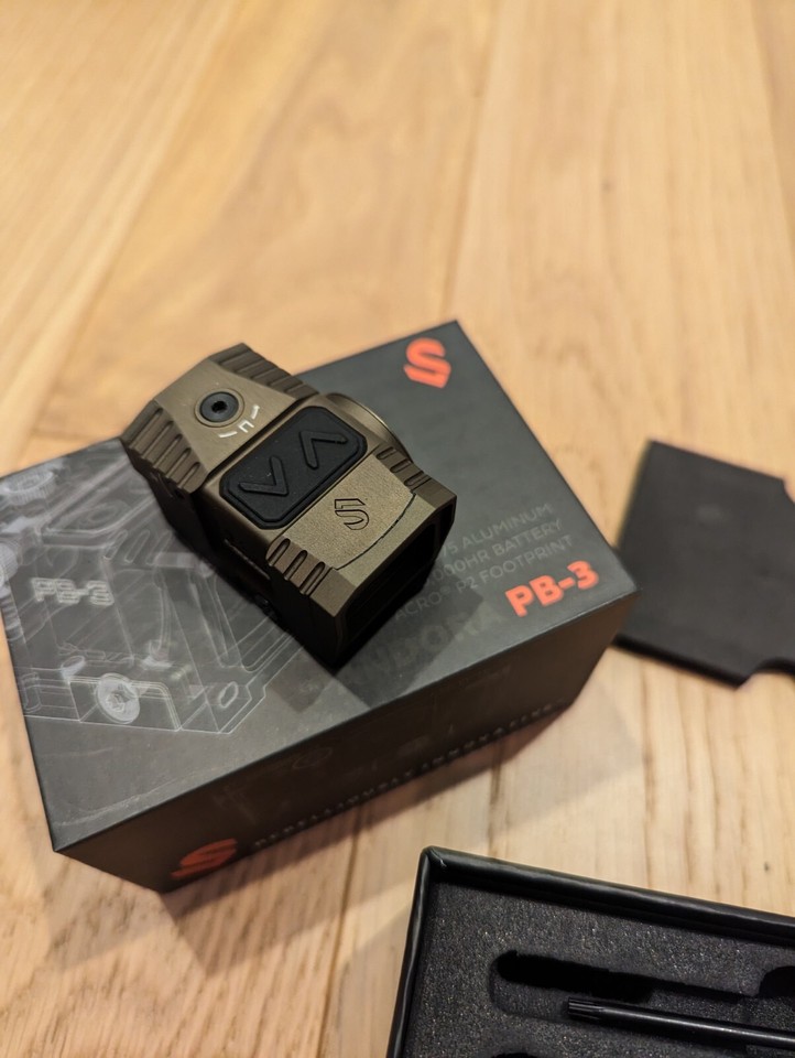 Lead and Steel Pandora PB3 FDE Acro Footprint 3moa Red Dot BNIB