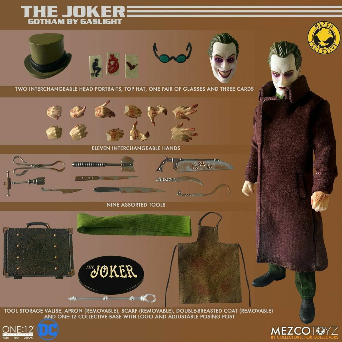 Mezco One 12 Collective Rumble Society Hoodz Action Figure