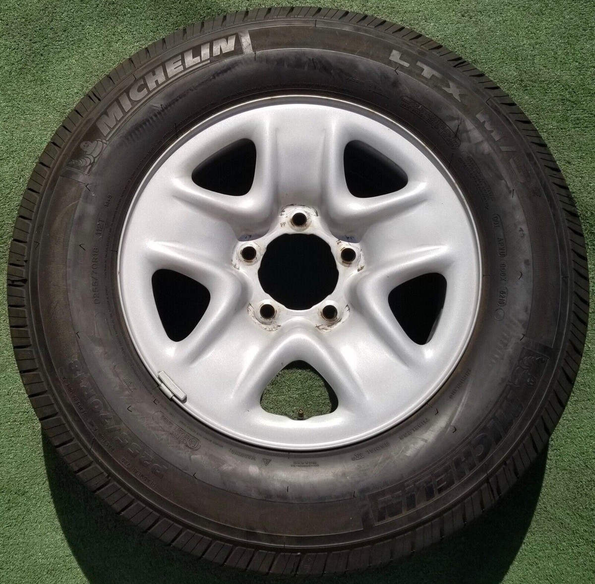 Factory Toyota Tundra Wheel Tire Genuine OEM Full-Size Spare Sequoia 5x150  69547