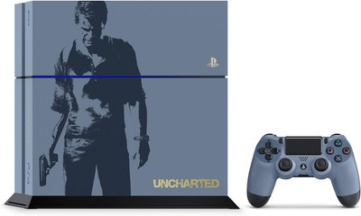 PlayStation 4 PS4 Uncharted Limited Edition Game Console HDD 500GB DUALSHOCK4