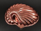 Conch Nautilus Seashell Copper-tone Aluminum Jello Gelatin / Cake Mold Vintage