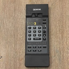 Gemini Black Easy 3 Remote Control 24-3218 TV/VCR/Cable