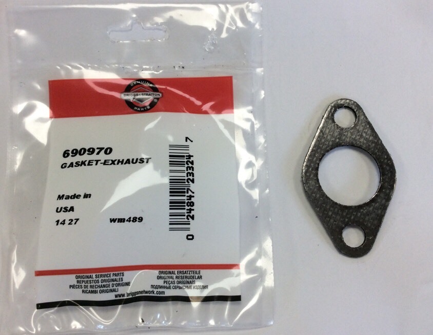 GENUINE BRIGGS AND STRATTON EXHAUST GASKET 690970 genuine Briggs