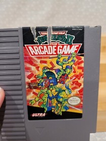 1990 Vintage NES Ultra Teenage Mutant Ninja Turtles II 2 The Arcade Game