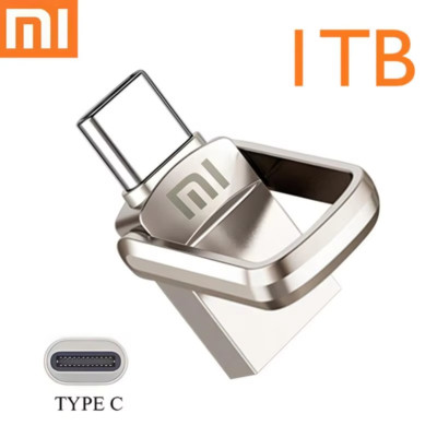 Original Xiaomi U Disk 1 TB USB Metall 2 in 1 Flash Drive USB 3.1 Speicherstick