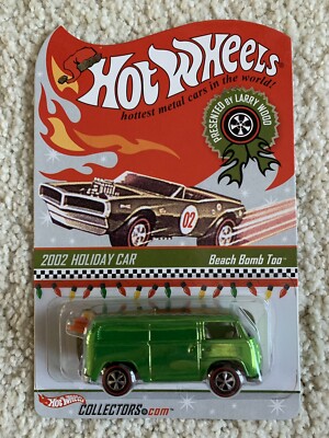 Hot Wheels Collectors.com Holiday Car Green Volkswagen Beach Bomb