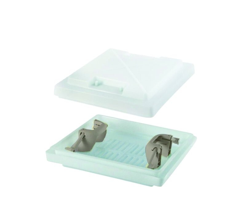 MPK OPAQUE ROOFLIGHT DOME ONLY 280x280mm HOLE BEIGE HANDLES