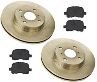 Toyota Corolla 97-02 L4 1.8l Front Brake Kit W/ Semi Metallic Pads & Rotors on sale Toyota Corolla 97-02 L4 1.8l Front Brake Kit W/ Semi Metallic Pads & Rotors on sale