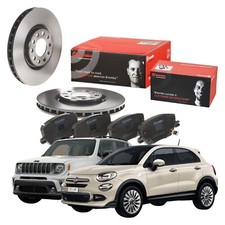 Kit Dischi E Pastiglie Freno Anteriori Brembo Jeep Renegade (BU,B1) 2.0 CRD 4x4