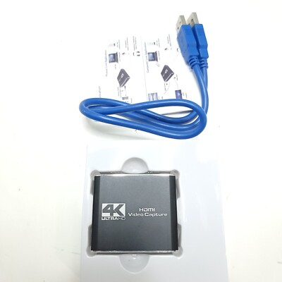Yueha CapCard2 4K USB HDMI Capture Card Black OZC4 New Open Box Free Shipping