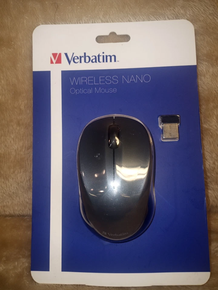 Verbatim 97670 Wireless Nano Notebook Optical Mouse Graphite Gray Optical RF - Image 3 of 4