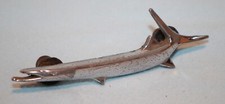 67 Barracuda Fender Emblem Plaque Script Fish 67 Barracuda Fender Emblem Plaque Script Fish