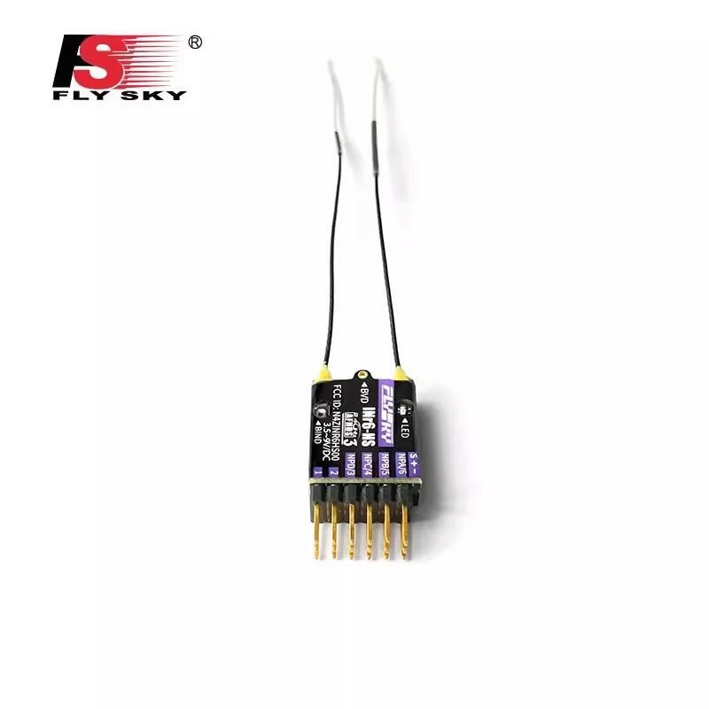 FLYSKY INr6-HS Receiver 6 Channels Mini Receiver for RC Drone Car Truck Model - Image 3 of 4