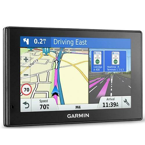Nawigacja satelitarna Garmin DriveSmart 50LMT-D UK - dożywotnie mapy i ruch drogowy w Wielkiej Brytanii - Zdjęcie 3 z 6