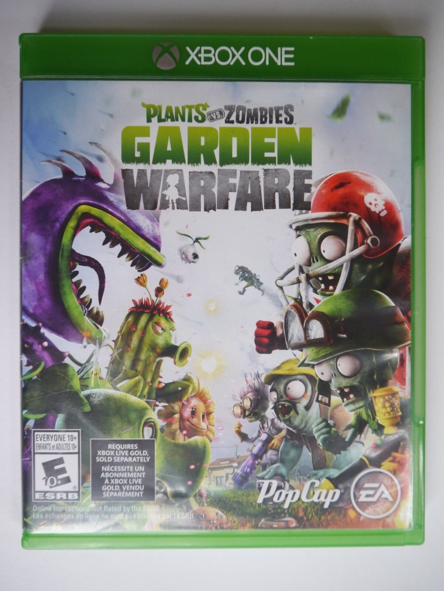 G-3) XBOX One, Plants VS Zombies: Garden Warfare | eBay