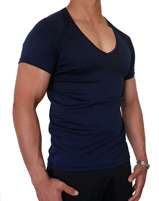 v neck dri fit mens
