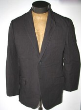 Banana Republic Men's Gray Pinstripe Cotton 2-Button Blazer Sportcoat  Size 42R