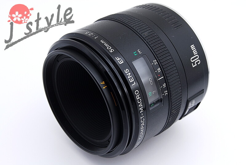 美品 キャノン Canon COMPACT-MACRO EF 50mm F2.5 EF50mm f/2.5 Compact Macro - Canon Camera Museum