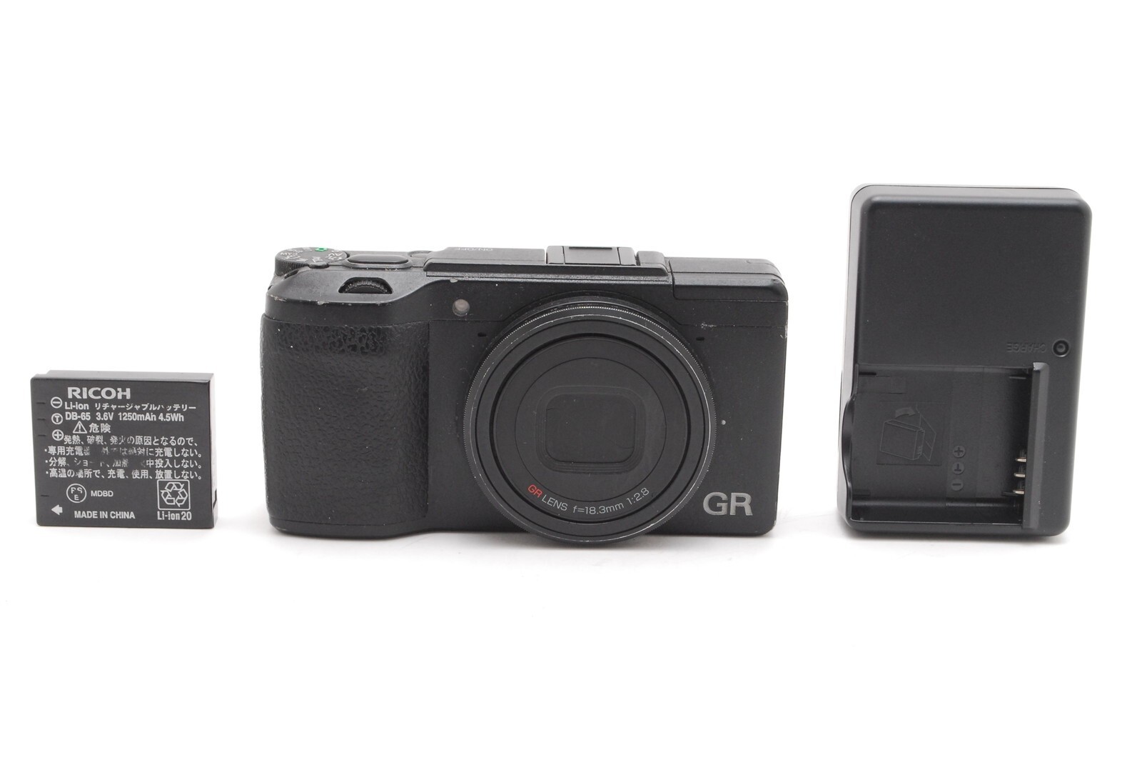 READ RICOH GR II 2 16.2 MP Compact Digital Camera Black From JAPAN