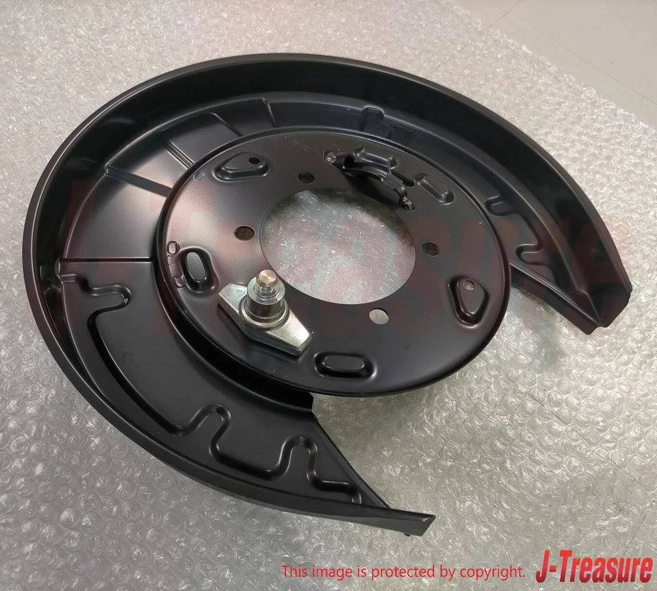 MITSUBISHI MONTERO SPORT K9#W 97-03 Genuine Rear Brake Backing Plate RH MB858534 - Image 3 of 4
