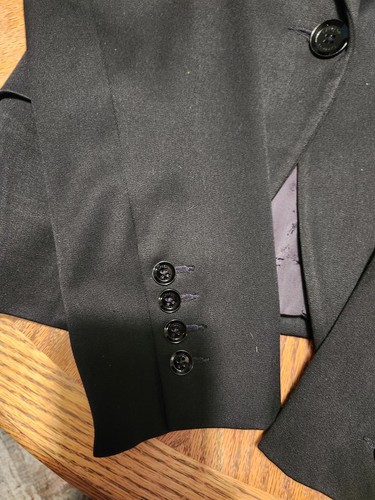 Express blazer, black, sz 4 - Picture 3 of 6
