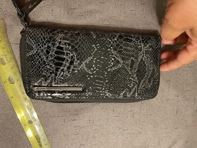 Black And Silver Kenneth Cole Wallet