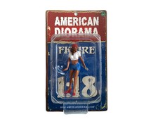 LADY MECHANIC KATIE AMERICAN DIORAMA 1:18 Scale Figurine 3.5" Female Figure