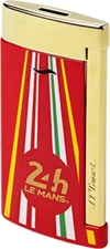 S.T. DUPONT SLIM 7 LE MANS RED/GOLDEN LIGHTER / 27790 **NEW IN BOX**