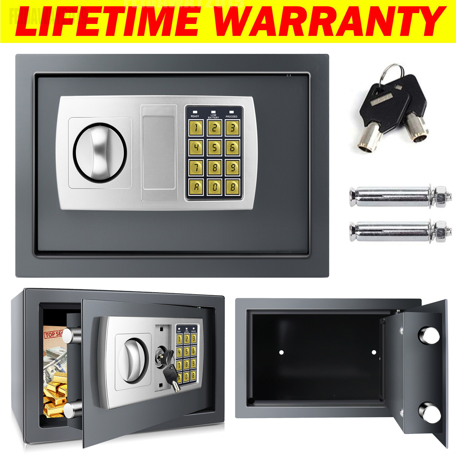Digital Security Safe Box Electronic Safe Box Jewelry Deposit Money Cash Safes