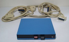A B Push Button 25 Pin Data Switch w/ Cables Connecticut Technical Corp ABT-25D