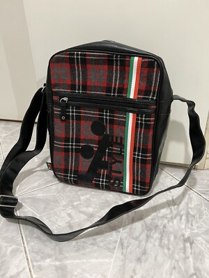 Rucksack Umhängetasche Herren Damen AStyle Vintage Scottish Verstellbar Innentaschen