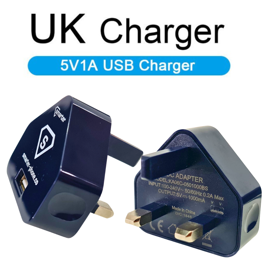 For Travel 5V 1A USB Port Charger UK Main wall Plug Adapter 3 Pin eBay