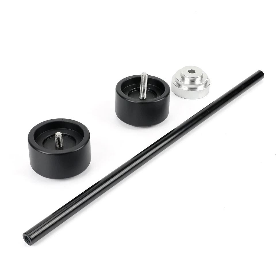 Protector de choque deslizadores del eje de la rueda delantera trasera para Suzuki GSX1300R Hayabusa 2008-2020 Foto 4 de 4