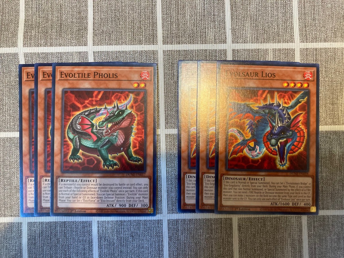 YUGIOH Evotile Deck Core - DUNE - All 1st ED & NM/M