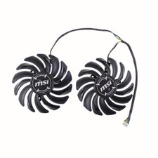 Pair Fans Cooler Fan For MSI ARMOR RX570 RX580 RX470 RX480 PLD09210B12HH 85mm