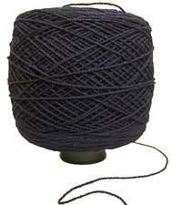 YARN CAKE - NAVY BLUE Total 5   oz. Light Weight - Acrylic/Nylon  95