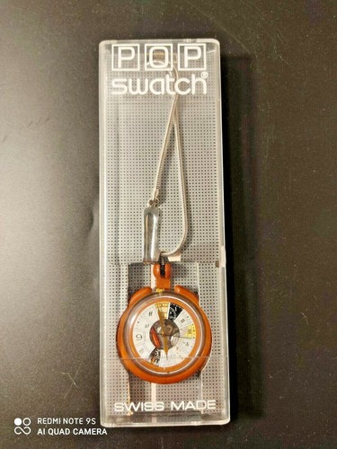 OROLOGIO DA TASCA SWATCH POP NUOVO MAI USATO PERFETTAMENTE FUNZIONANTE |  eBay