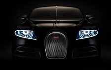 Cars bugatti veyron Desk Mat Stitched