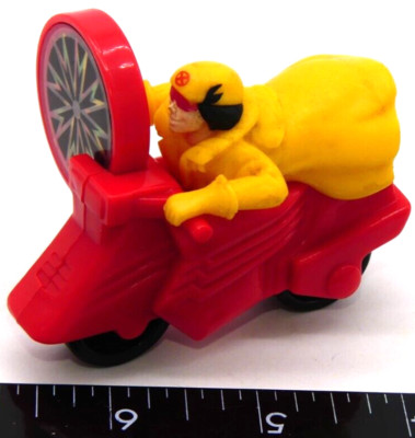 1996 Marvel X-Men Jubilee Cycle Motorcycle  Figure McDonalds Toy