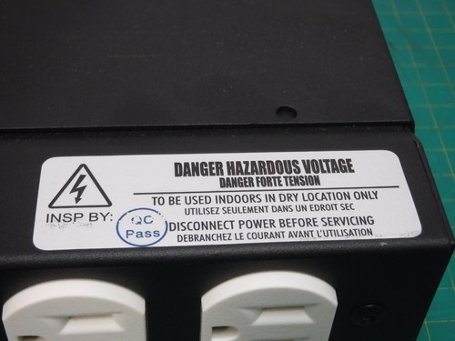MIDDLE ATLANTIC PD-915R-PL Rackmount Power Center - Picture 9 of 14