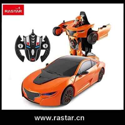 Rastar Transformable Transforming R/C Car 74720 - 1:14 - 2,4Ghz RS - Brandneu