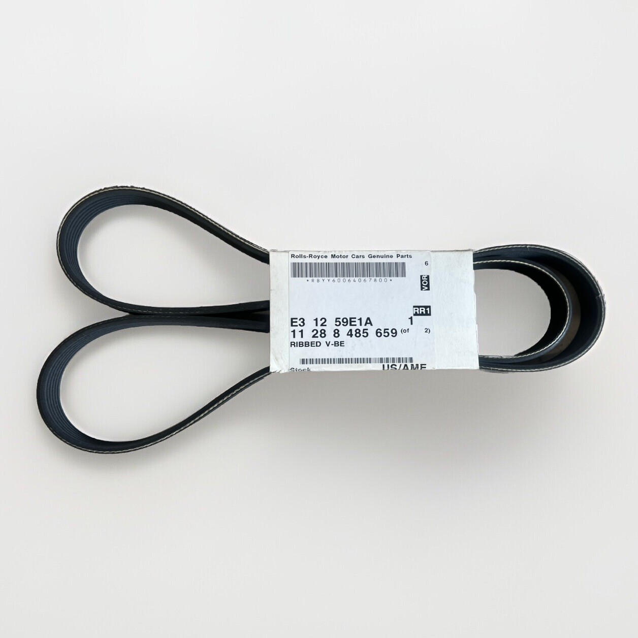 GENUINE ROLLS ROYCE Phantom Cullinan PK6X1634 Ribbed V-Belt OEM 11-28-8-485-659