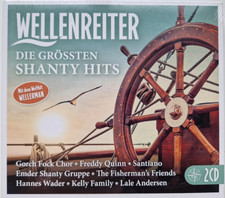 Wellenreiter, Die grössten Shanty Hits, 2 CD's, 40 Songs, NEU/OVP