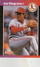 FREE SHIPPING-MINT-1989 Donruss St. Louis Cardinals Baseball Cd #201 Joe Magrane