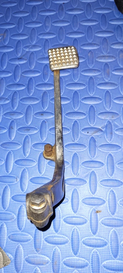 1983 Honda Nighthawk 650 CB650SC OEM RIGHT REARSET BRAKE FOOT PEDAL - Image 3 of 4