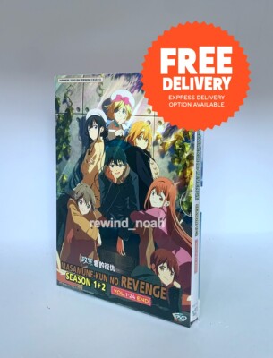 DVD Anime Masamune-kun's Revenge R Season 1 + 2 (Vol. 1-24 End) English Dubbed
