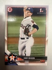 QTY: 2018 Bowman Draft - Cody Deason ( Astros ) 1st Rookie #BD-194