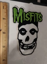 The Misfits Embroidered  Sew/Iron On Band Patch